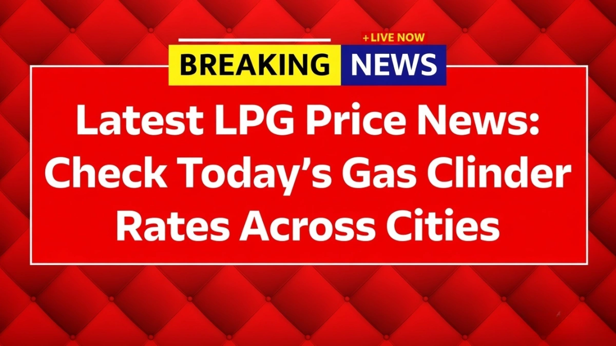 LPG Price Today India